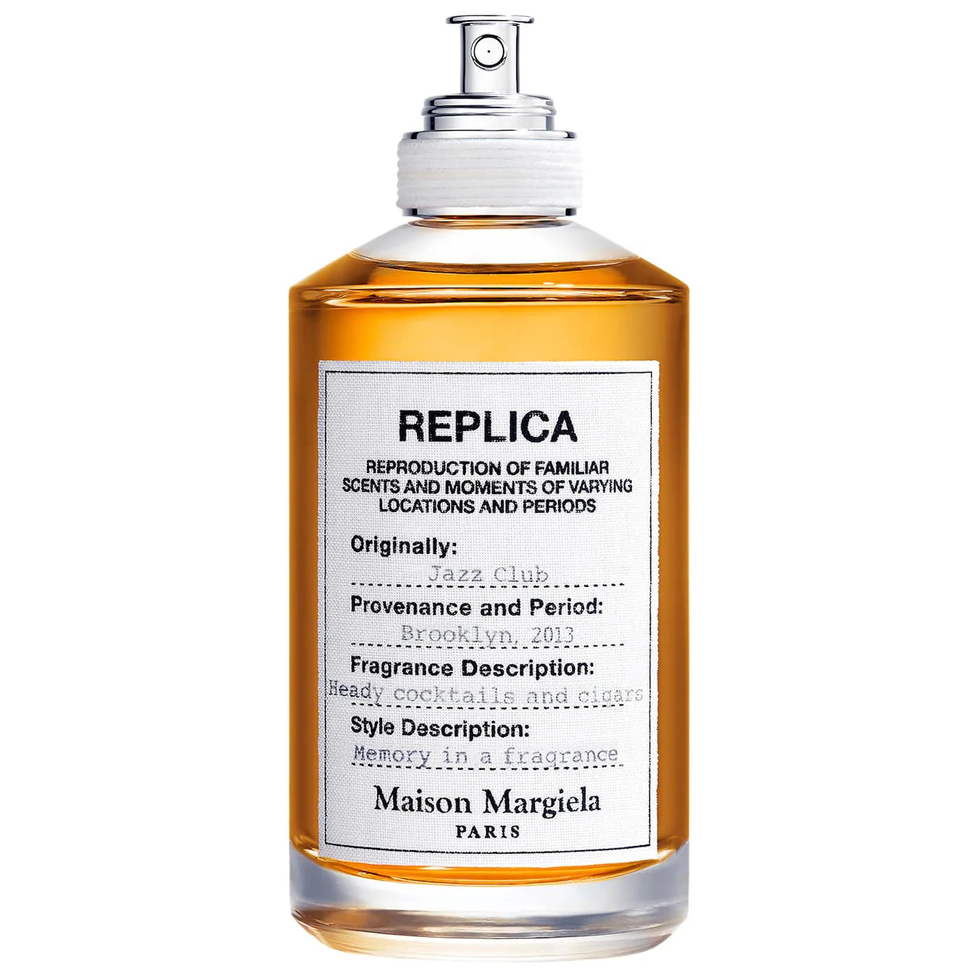 Maison Margiela Replica Jazz Club perfume bottle