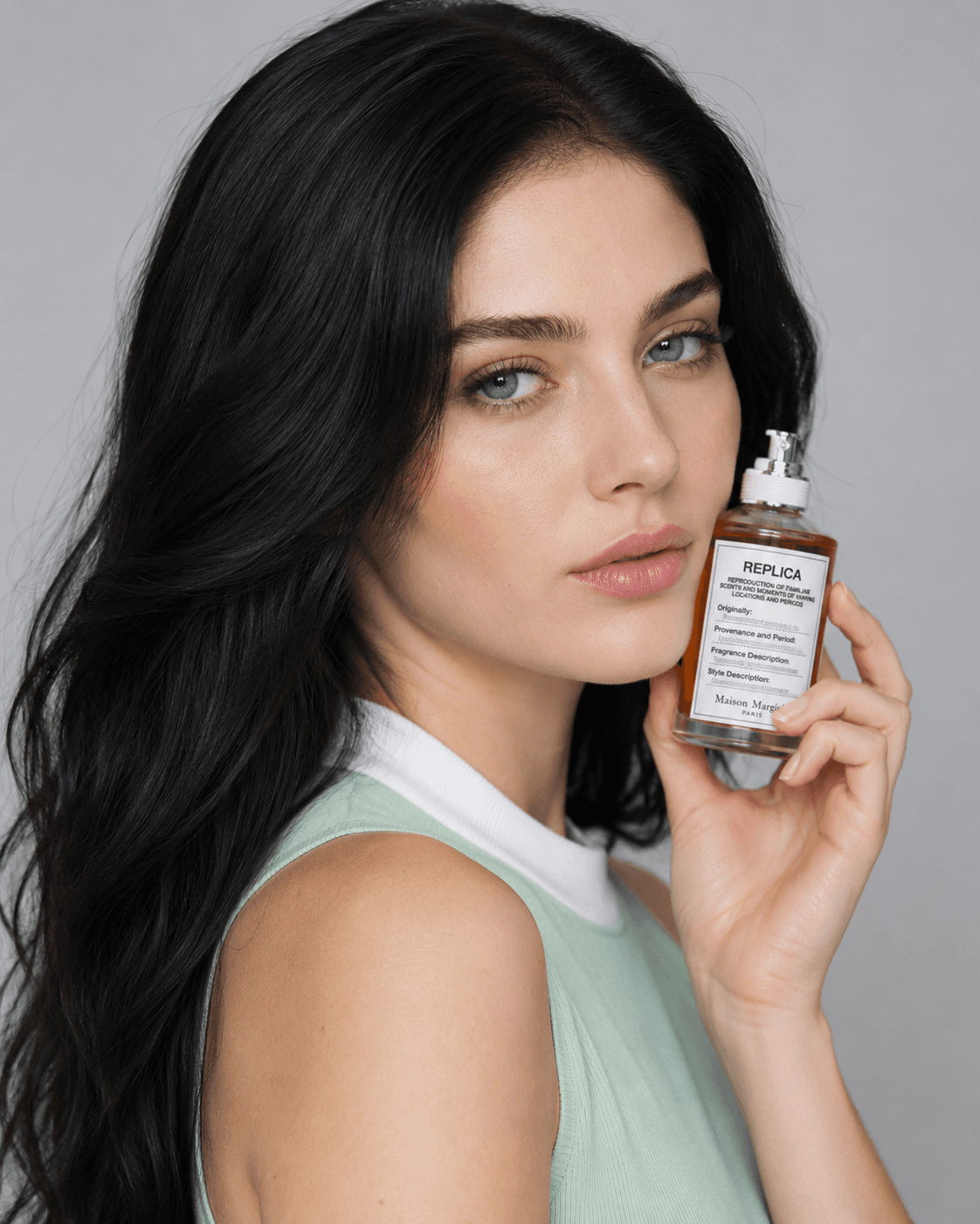 Sombre fragrance campaign portrait